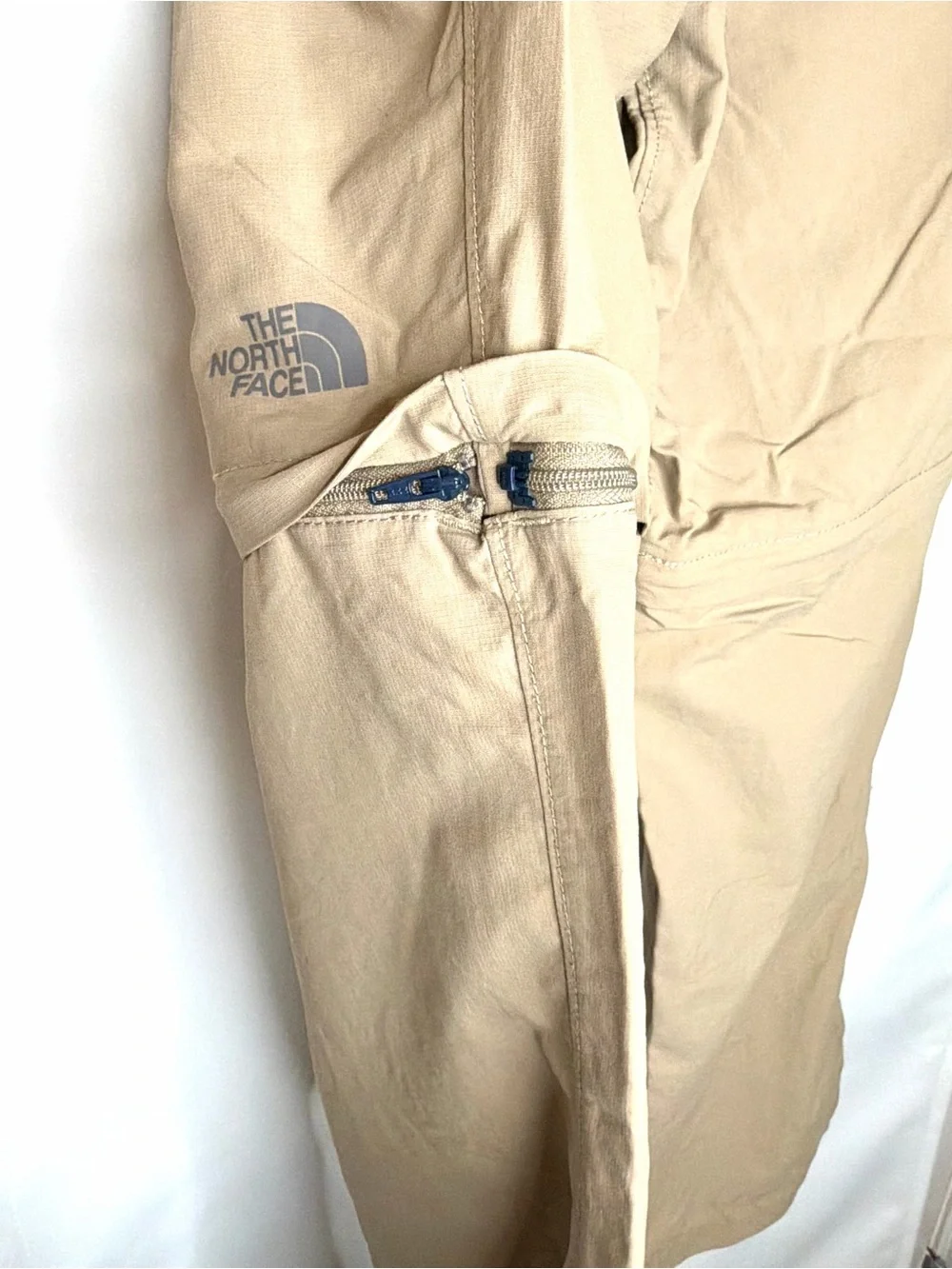 The North Face Men's Khaki Zip-Off Cargo Pants